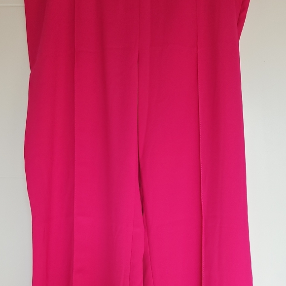 Zara Fuchsia Wide-Leg Pants - Picture 4 of 8